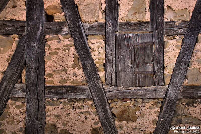 Timber Framing at Rothenburg - Bernhard Saalfeld
